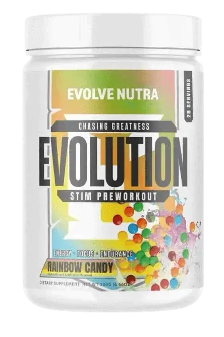 Evolution Pre-Workout - Rainbow Candy