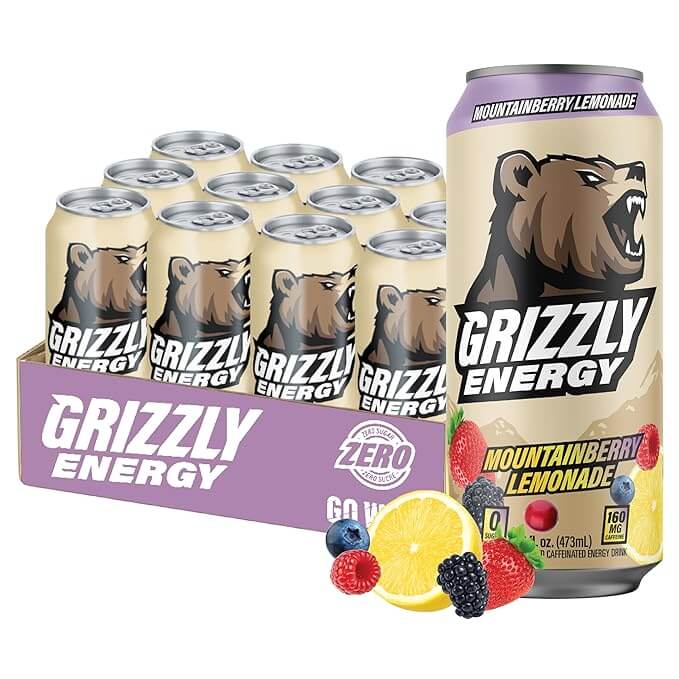 GRIZZLY Energy Drinks